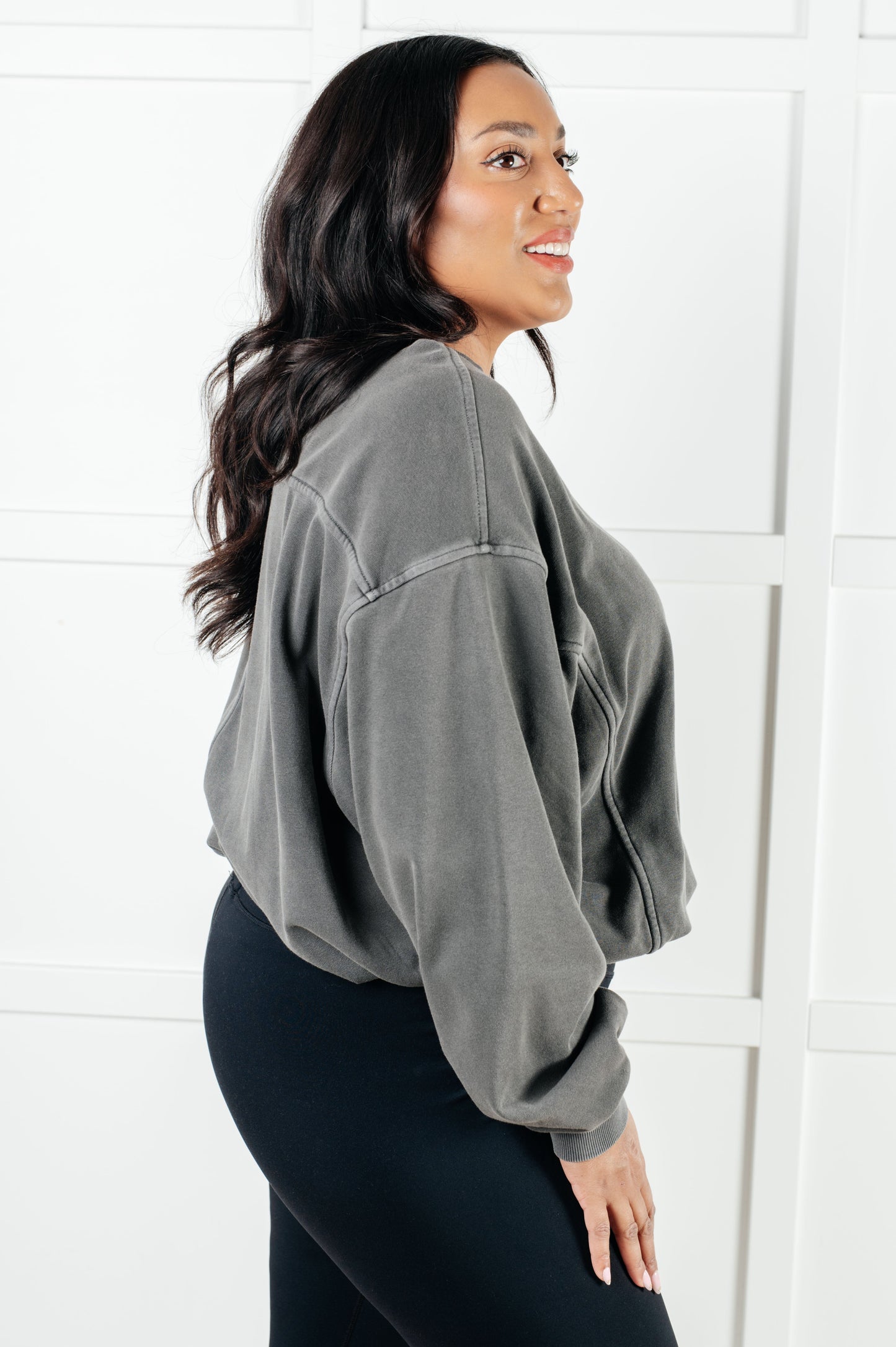 Beyond the Basics Ash Black Pullover