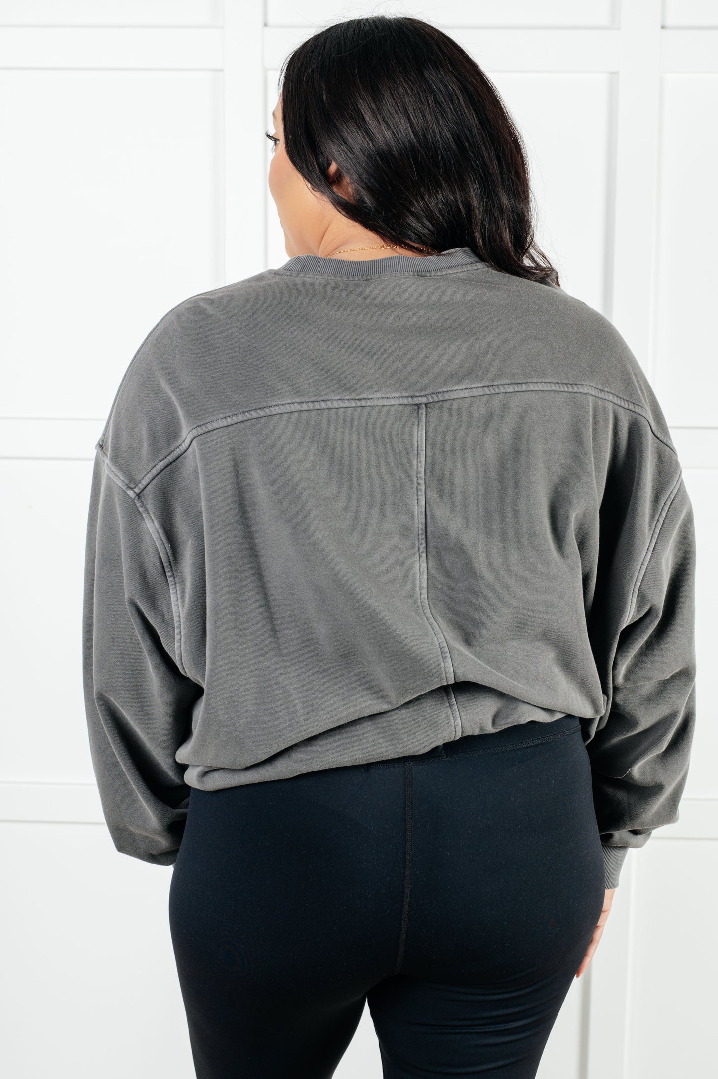 Beyond the Basics Ash Black Pullover