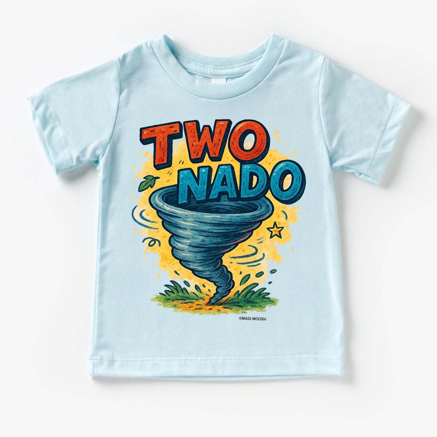 Two Nado Tornado Birthday Shirt - 2nd Birthday Tee