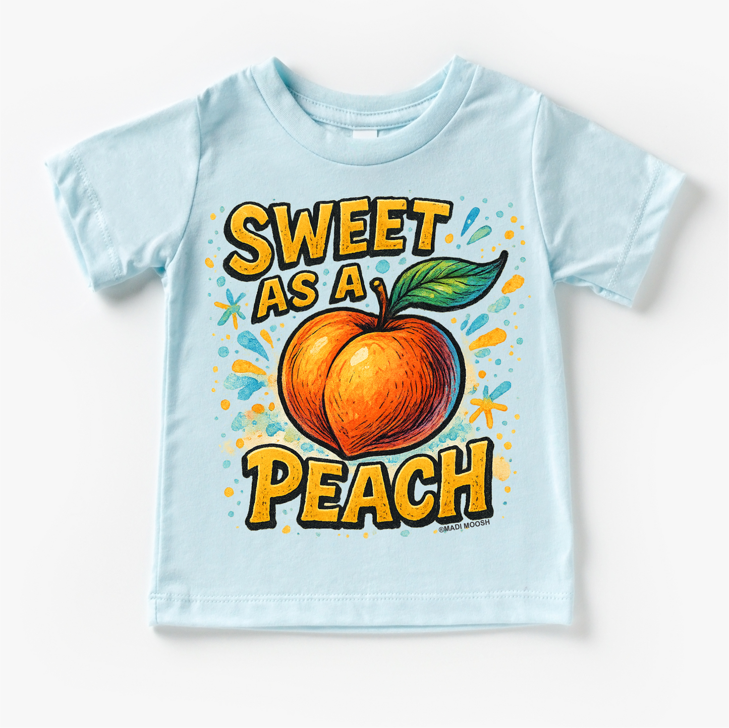 Sweet As A Peach Fruit Shirt - Food Pun Tee