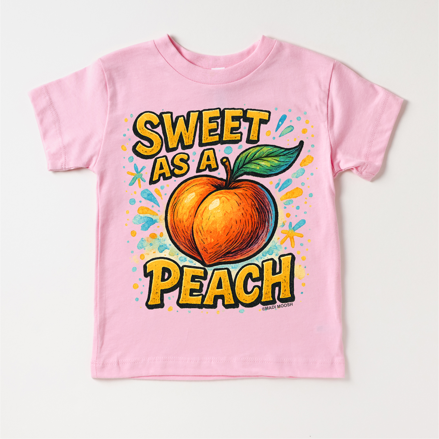 Sweet As A Peach Fruit Shirt - Food Pun Tee