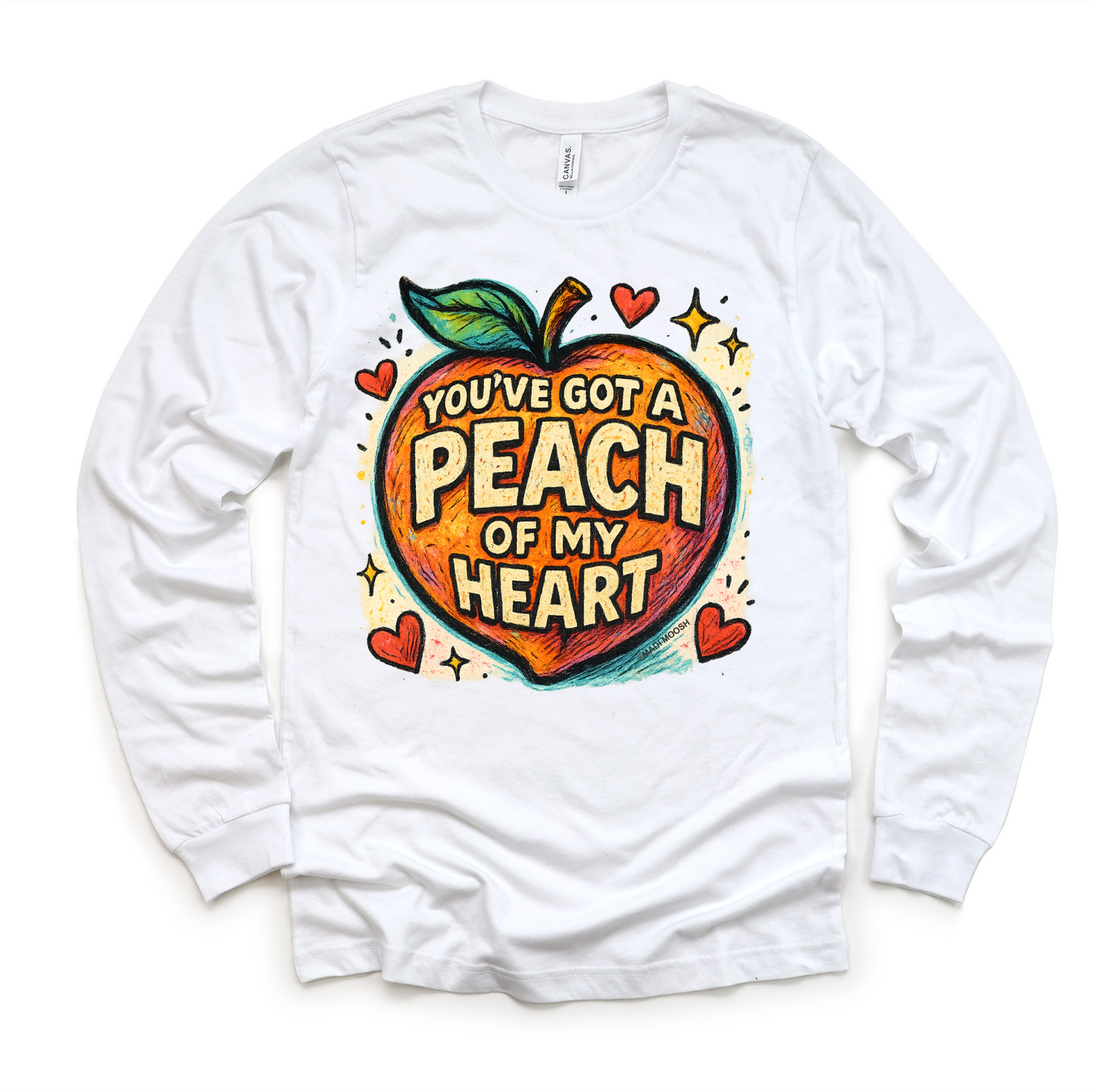 You've Got A Peach Of My Heart Fruit Shirt - Food Pun Tee