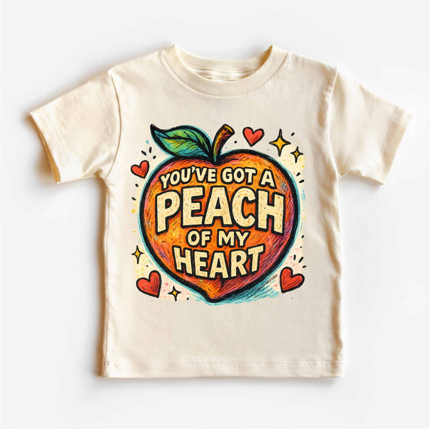 You've Got A Peach Of My Heart Fruit Shirt - Food Pun Tee