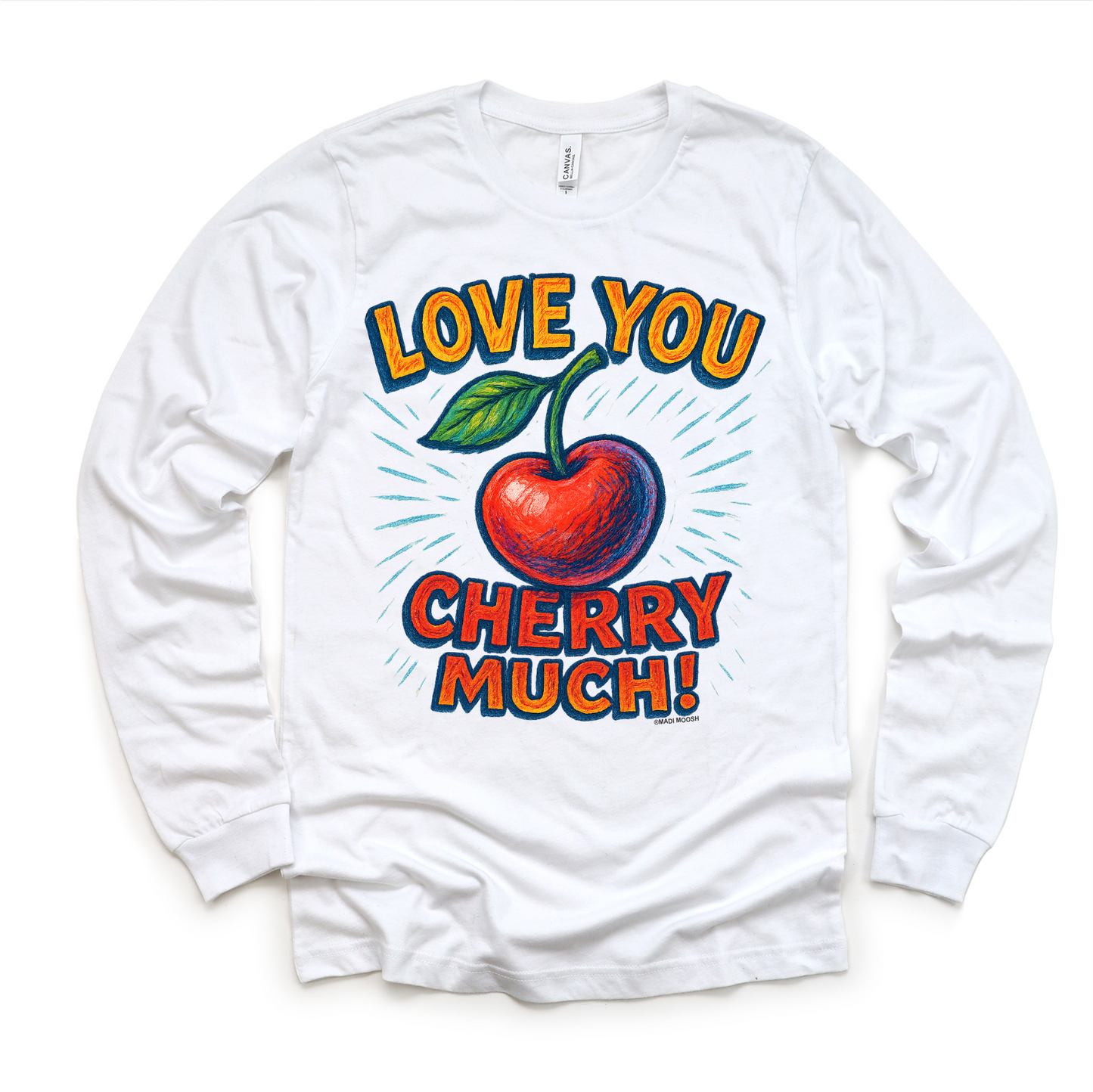 Love you Cherry Much Fruit Shirt - Food Pun Tee