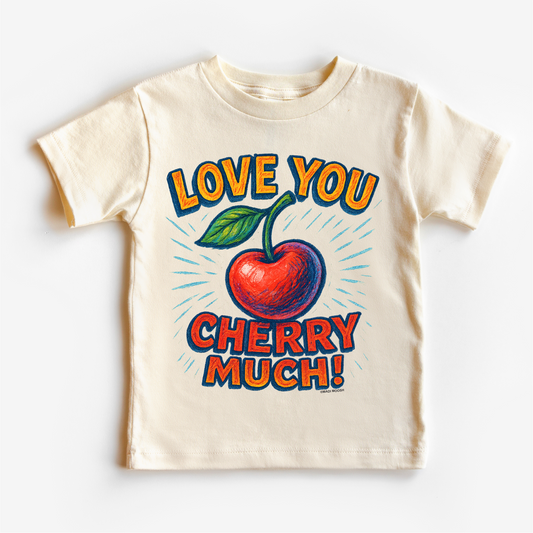 Love you Cherry Much Fruit Shirt - Food Pun Tee