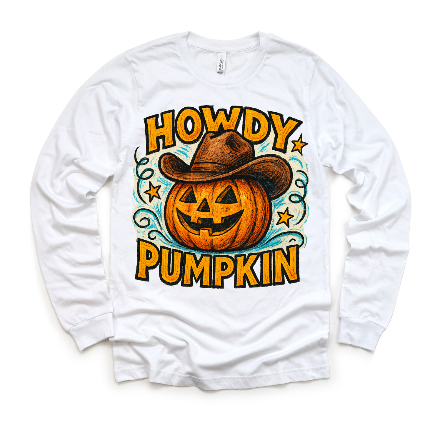 Howdy Pumpkin Western Halloween Shirt Halloween Tee Madi Moosh