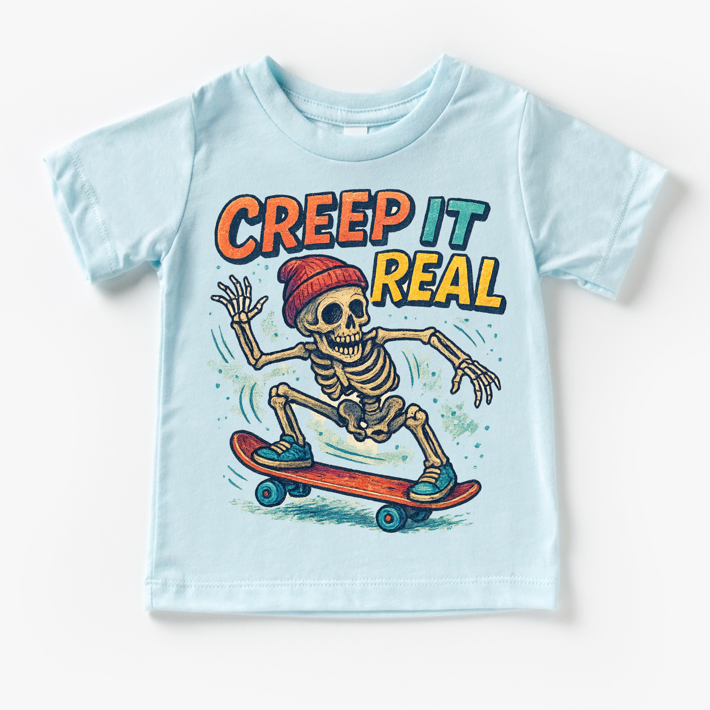 Creep It Real Skeleton Halloween Shirt - Halloween Tee