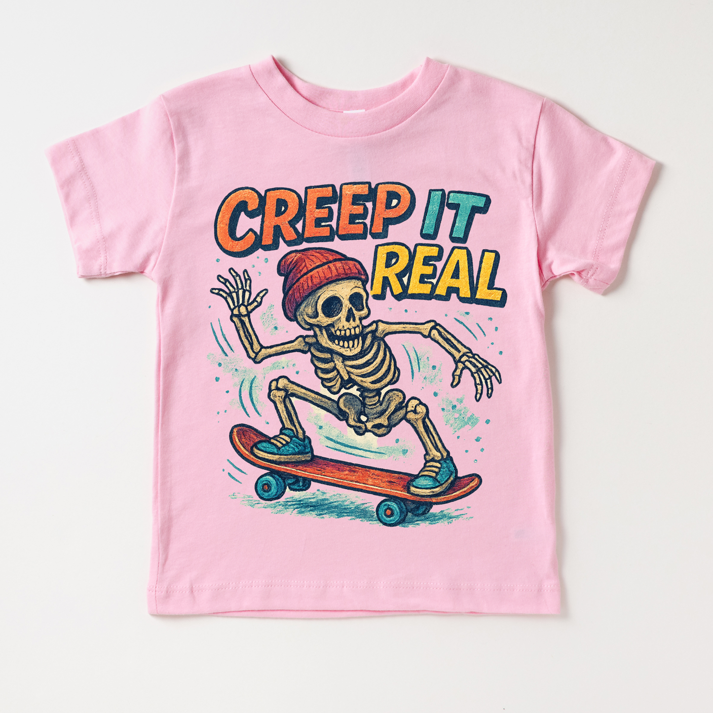 Creep It Real Skeleton Halloween Shirt - Halloween Tee