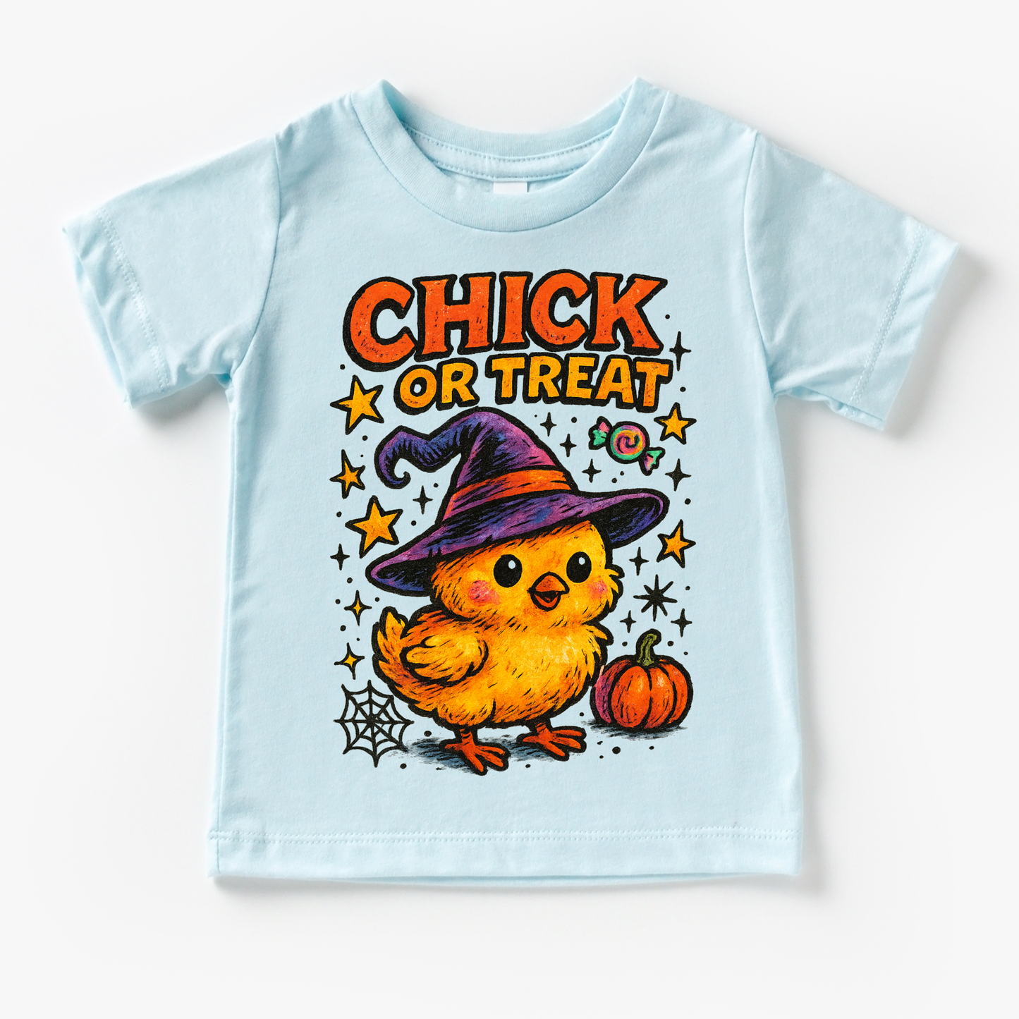 Chick Or Treat Chicken Halloween Shirt - Halloween Tee