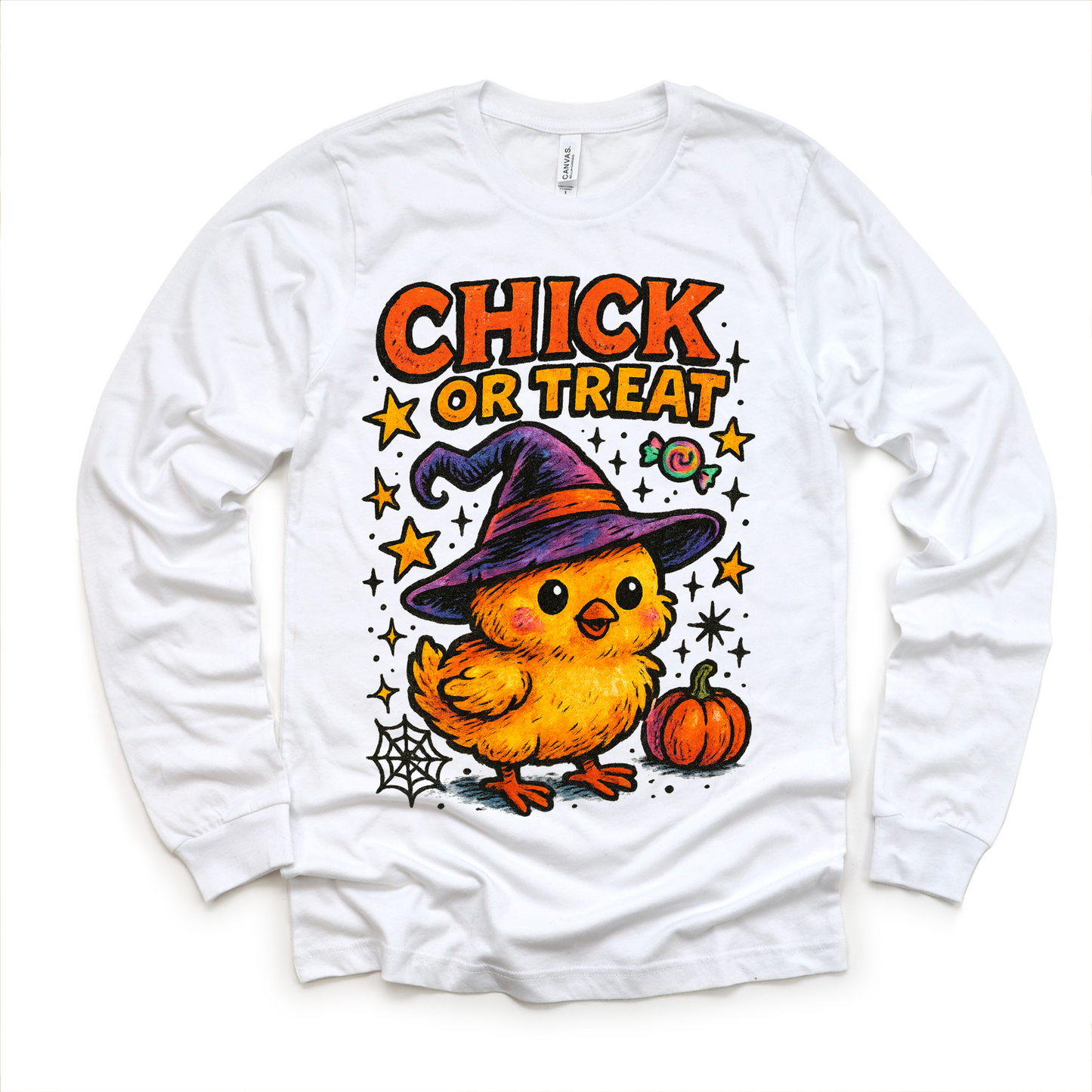 Chick Or Treat Chicken Halloween Shirt - Halloween Tee