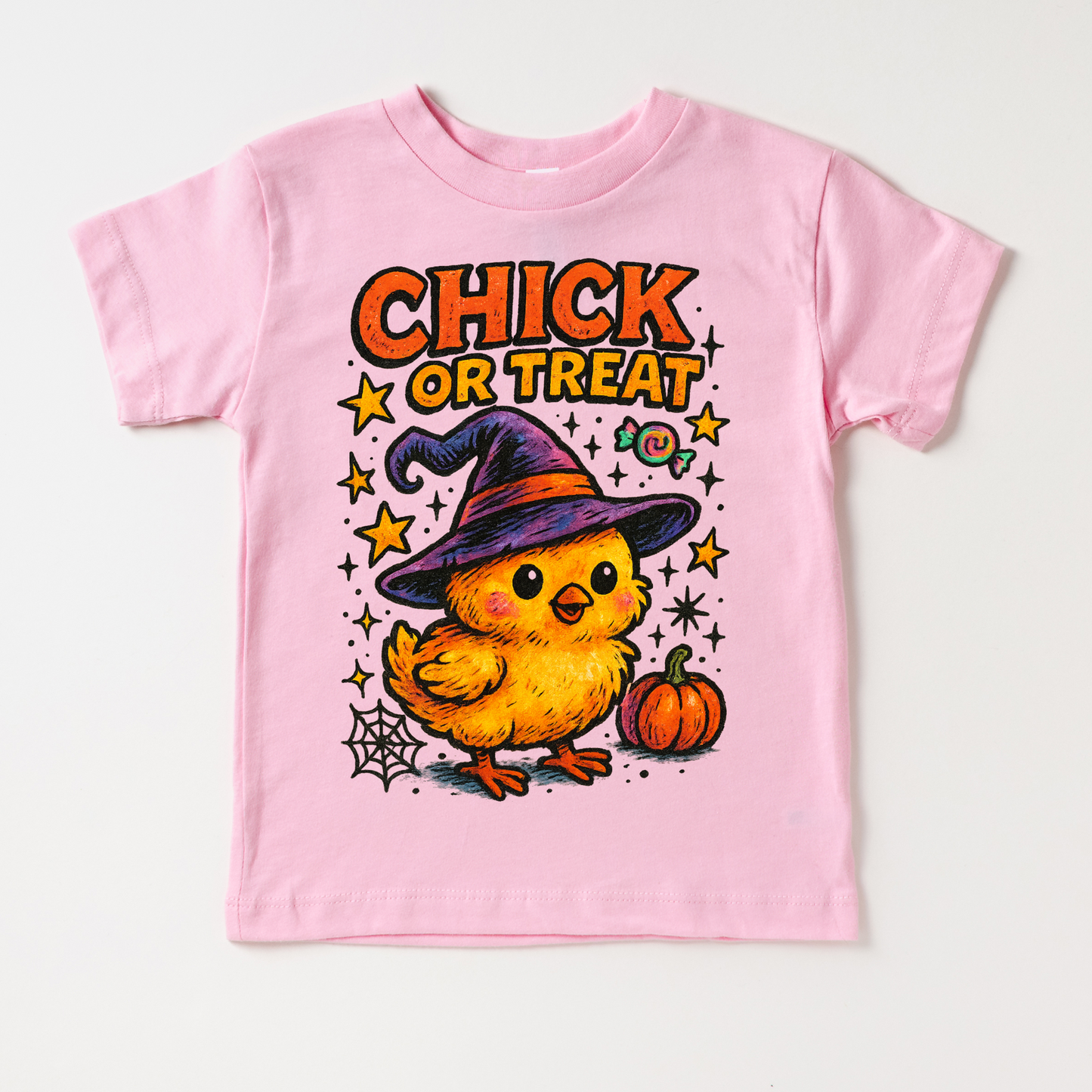 Chick Or Treat Chicken Halloween Shirt - Halloween Tee
