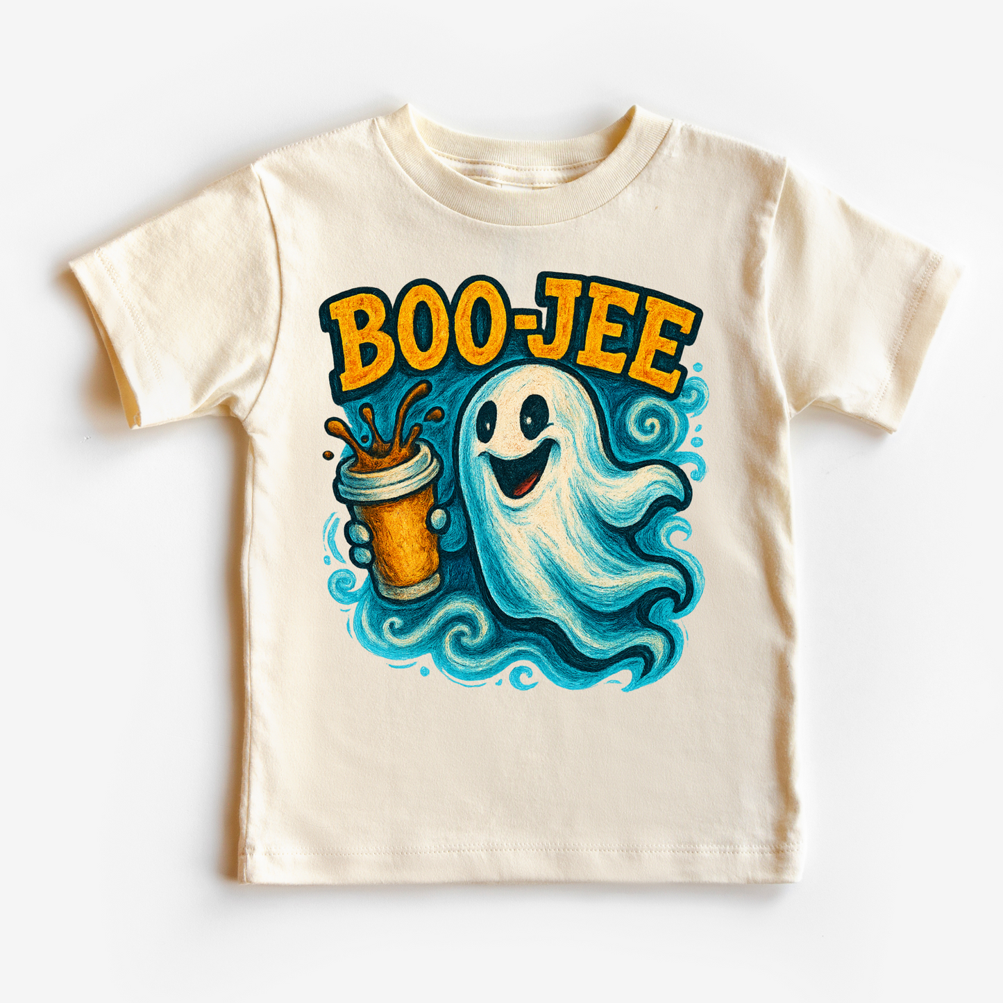 Boo-Jee Ghost Coffee Halloween Shirt - Halloween Tee