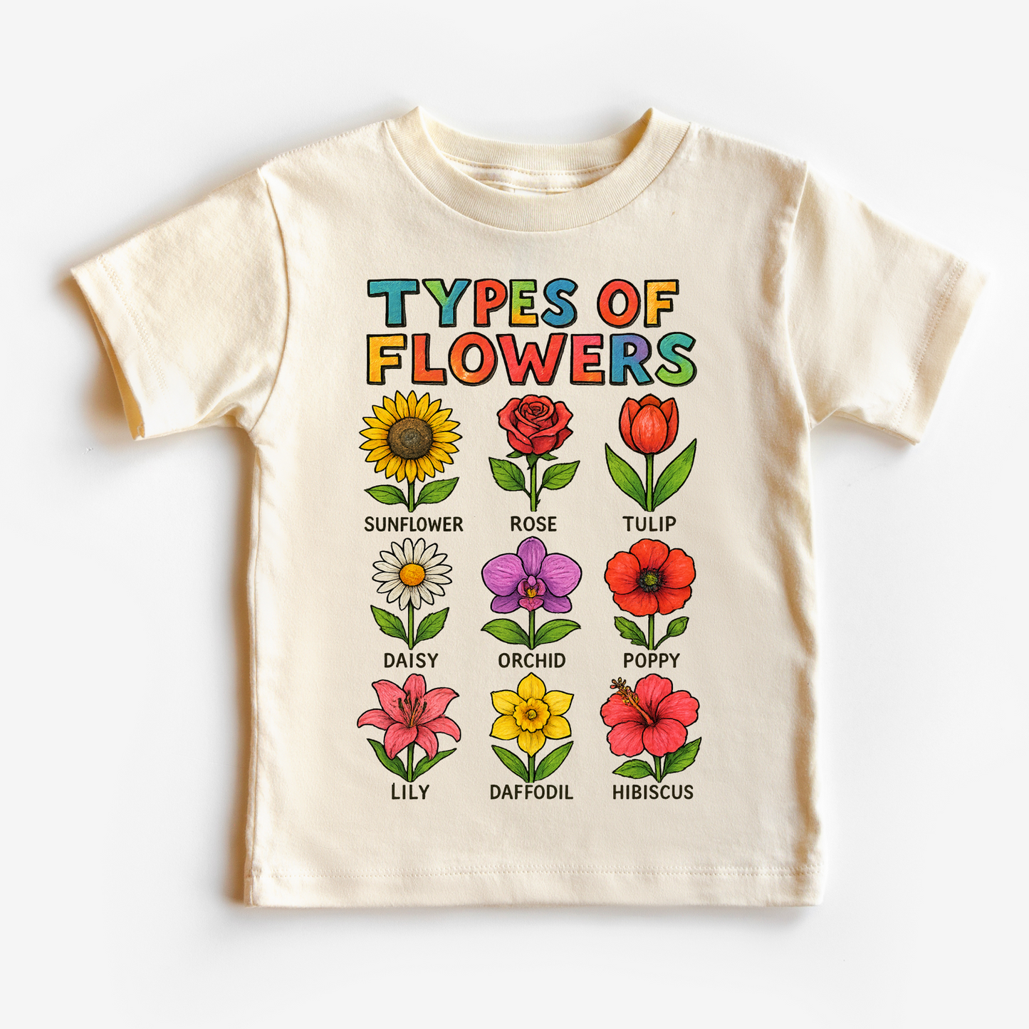 Types Of Flowers Gardening Shirt - Flowers Tee