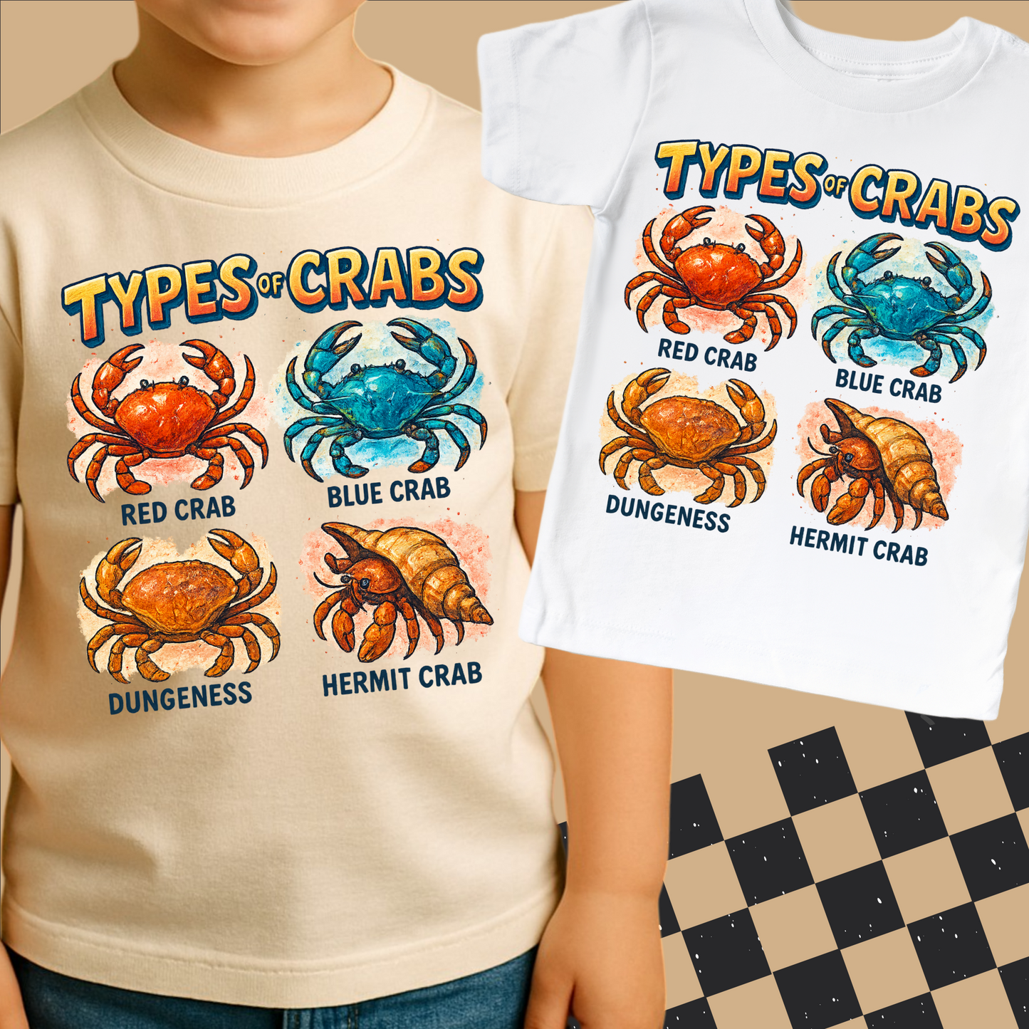 Types Of Crabs Shirt - Crab Tee