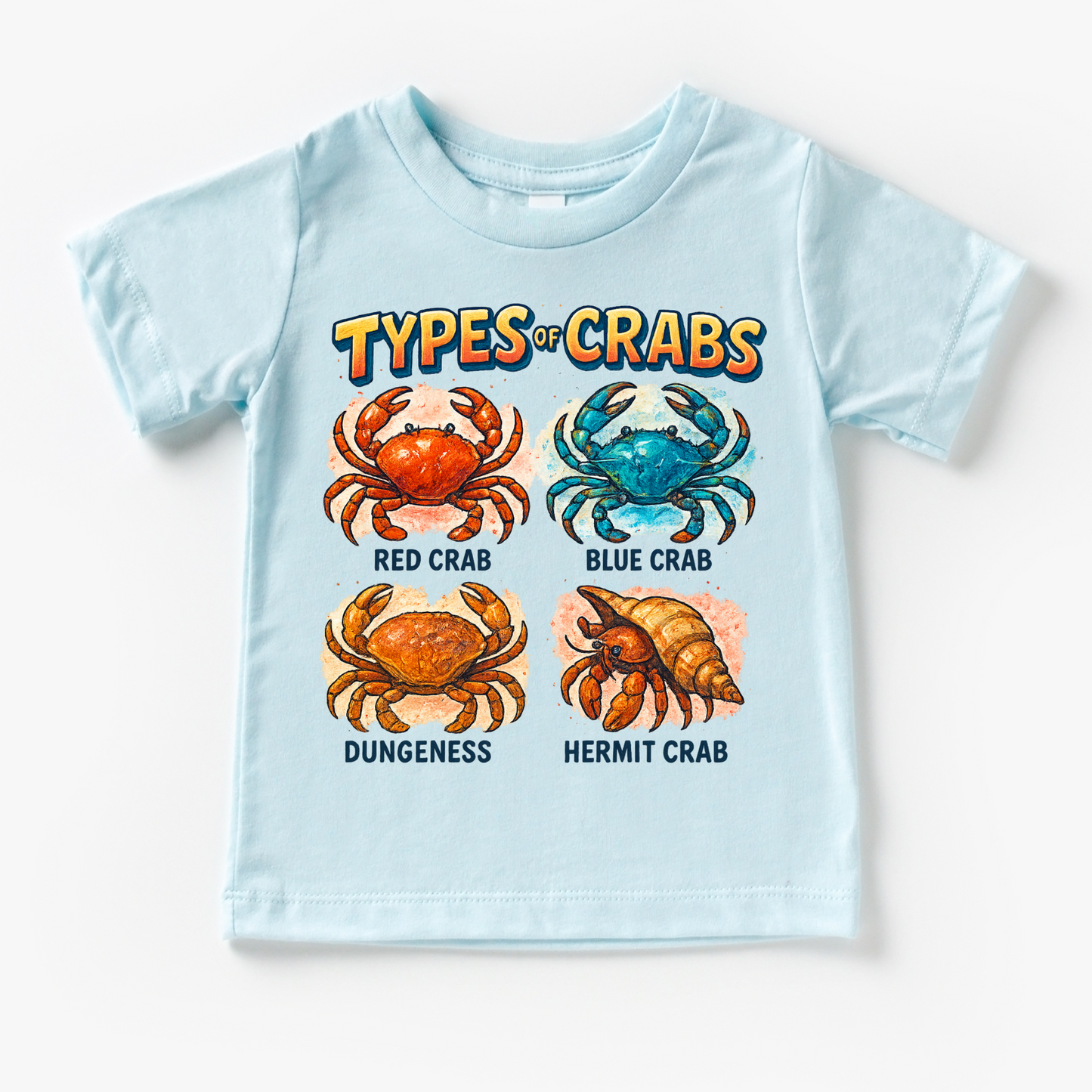 Types Of Crabs Shirt - Crab Tee
