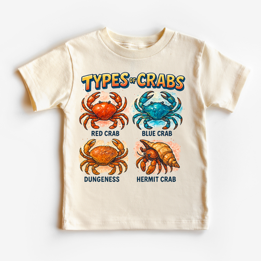 Types Of Crabs Shirt - Crab Tee