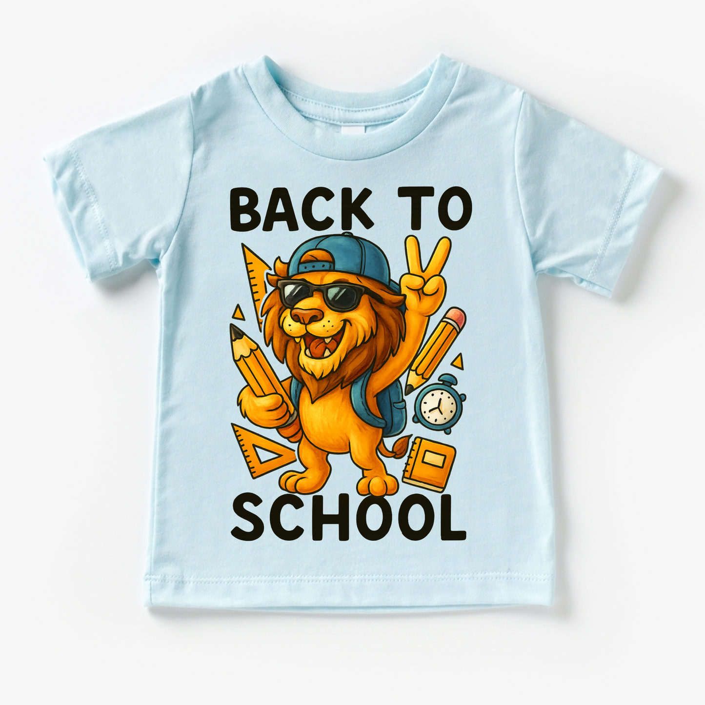 Back To School Lion Mascot Shirt - Back To School Tee