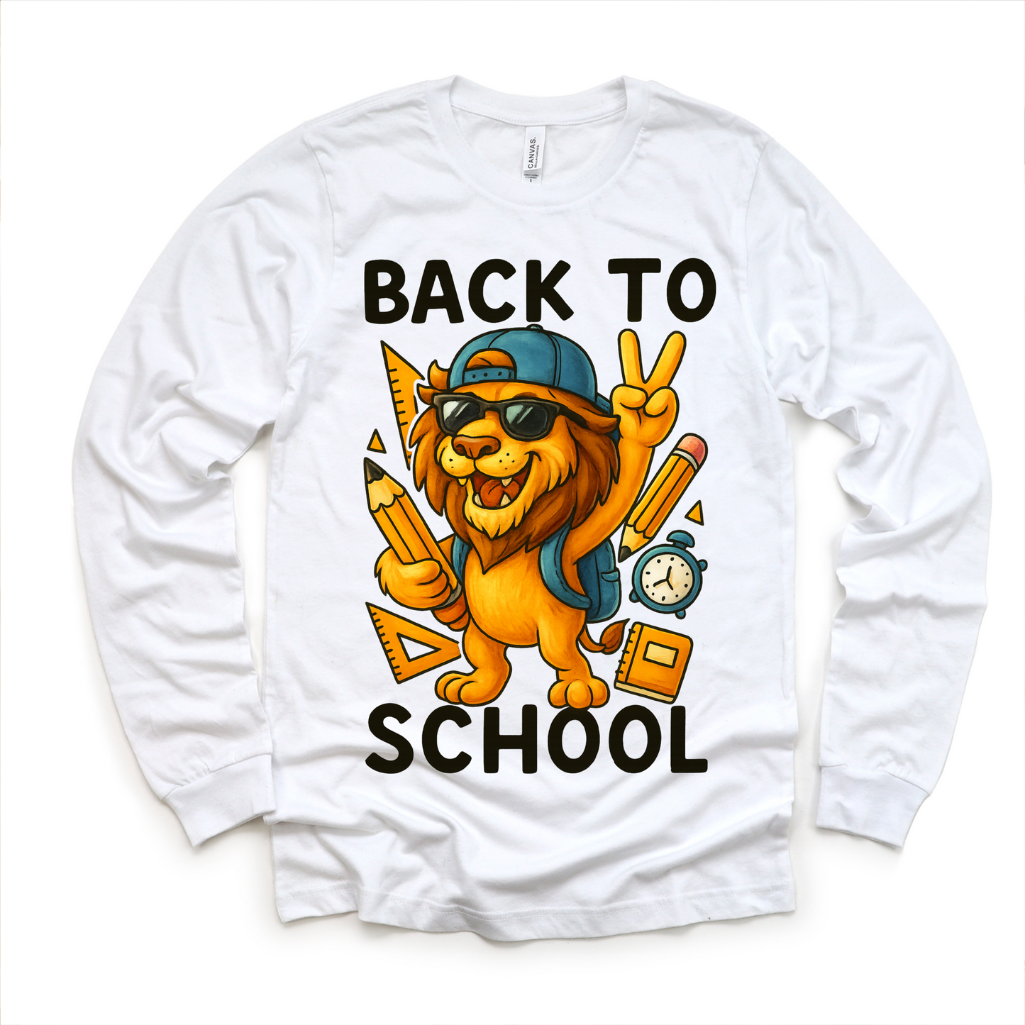 Back To School Lion Mascot Shirt - Back To School Tee