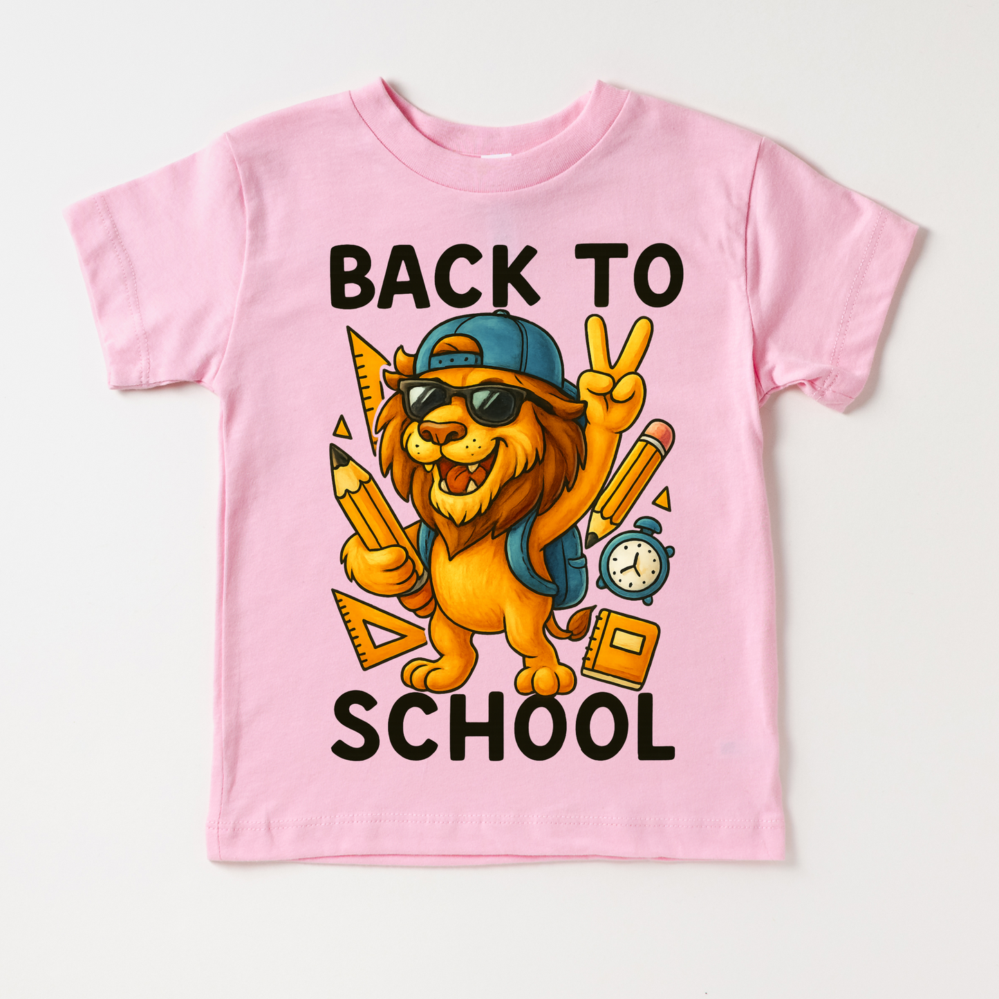 Back To School Lion Mascot Shirt - Back To School Tee