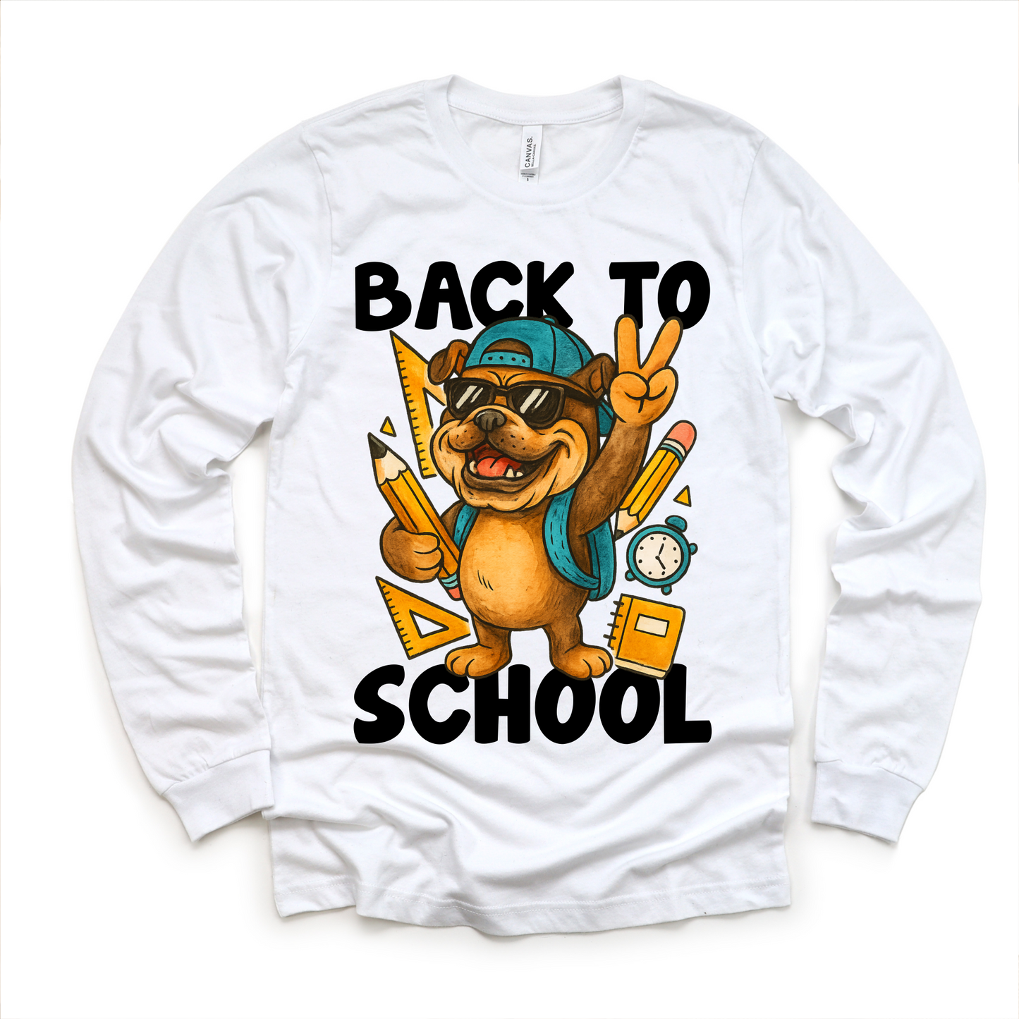 Back To School Bulldogs Mascot Shirt - Back To School Tee