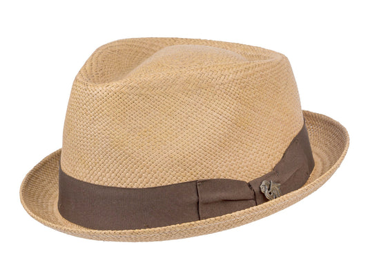 Boston Trilby Panama Grade 3 Fedora Hat Bigalli