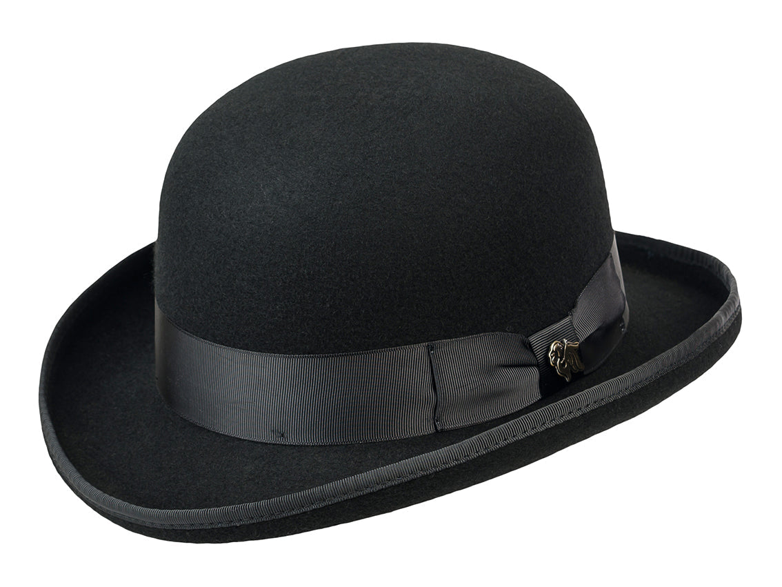Bowler Fully Lined Wool Felt Hat Bigalli