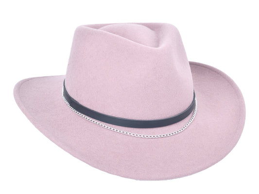 Wool Felt Classic Fedora Hat Cattle Queen Bigalli