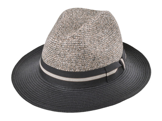 Poly Braid Wide Brim Hat Bigalli Dapper Braid New