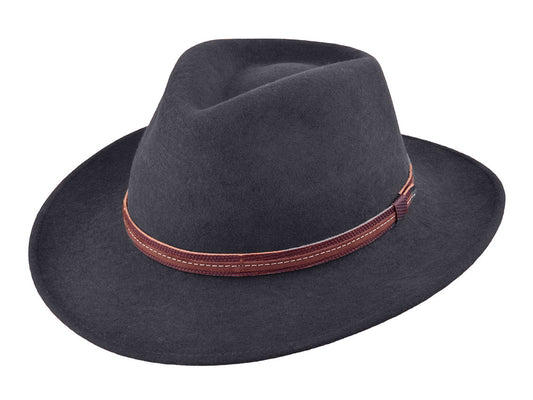 Escapade Wool Felt Fedora Hat Bigalli