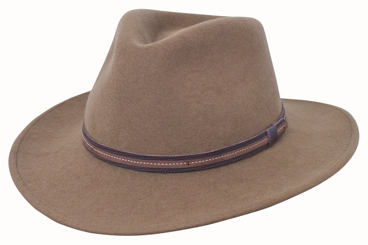 Escapade Wool Felt Fedora Hat Bigalli