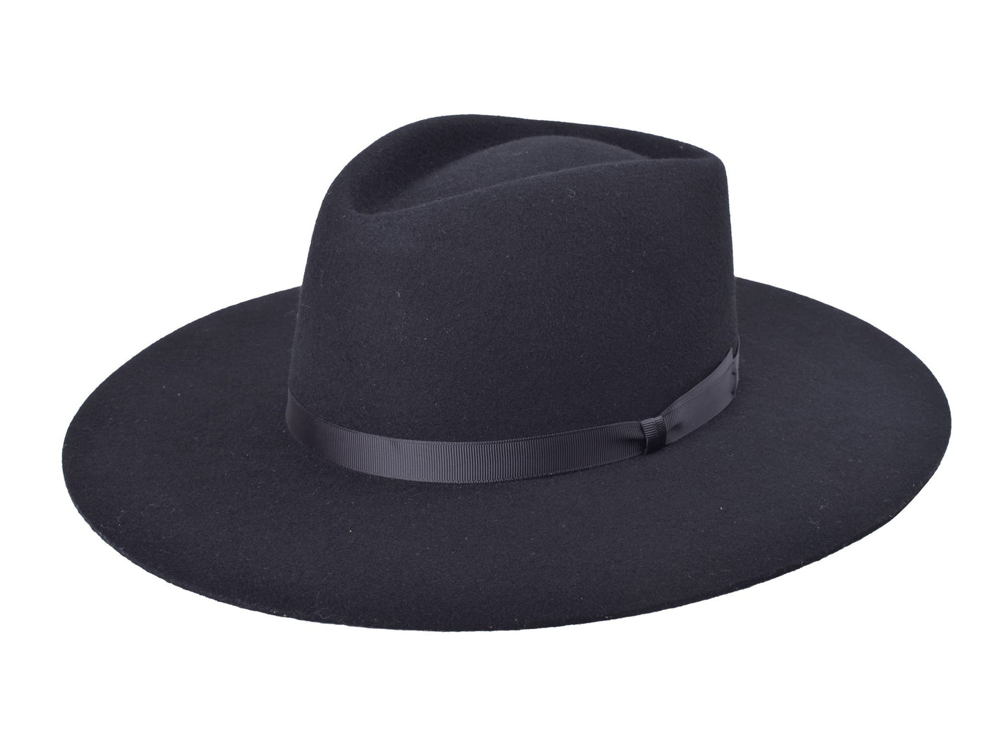Wool Felt Fedora Hat Tear Drop Crown Giza Bigalli