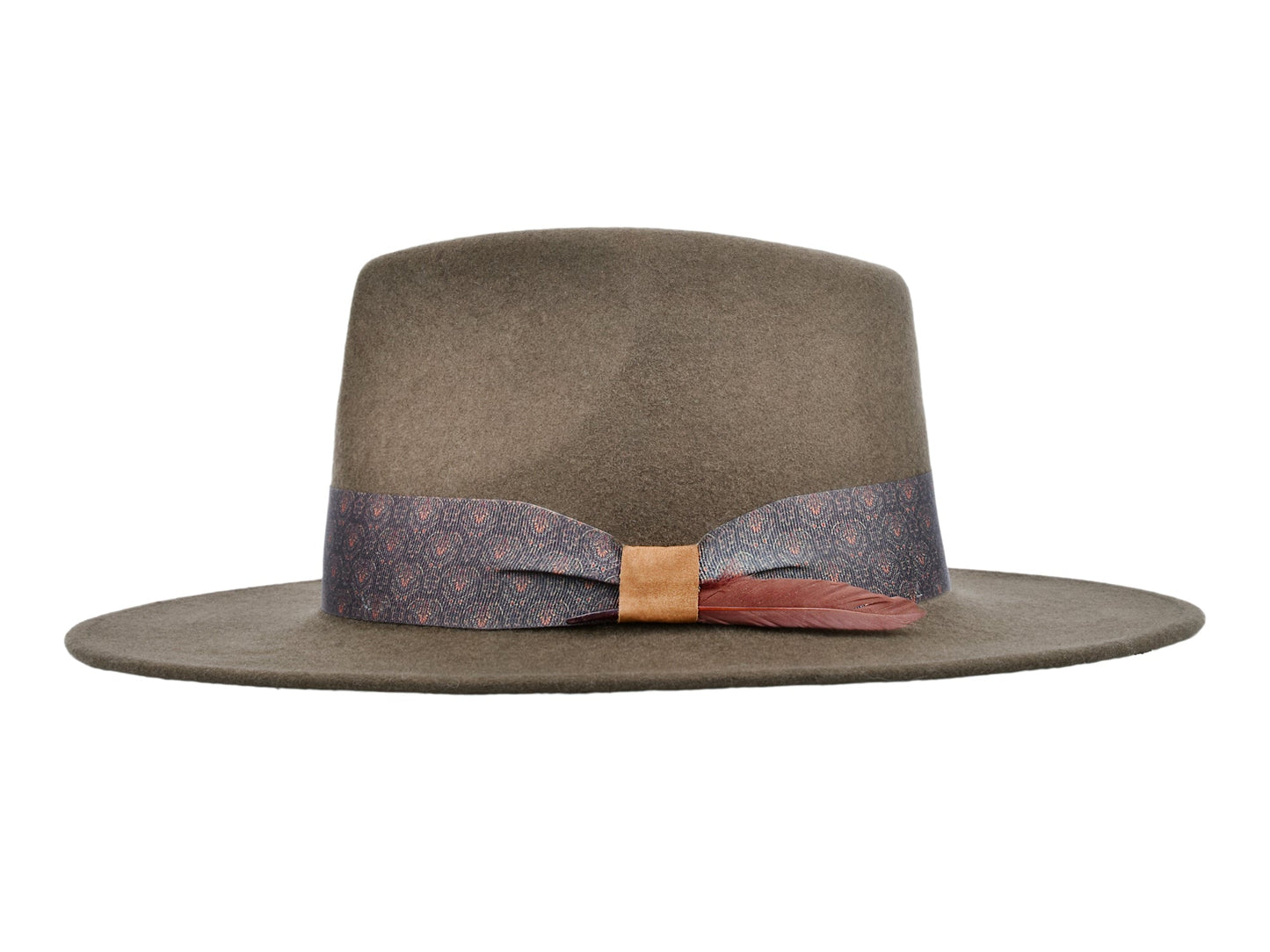 Wool Felt Flat Brim Hat Bigalli Gypsy