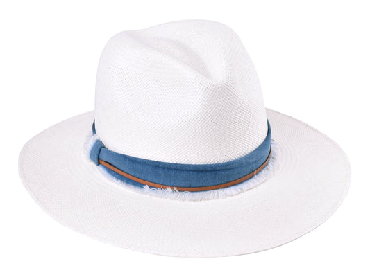 Indigo Panama Grade 3 Hat Bigalli