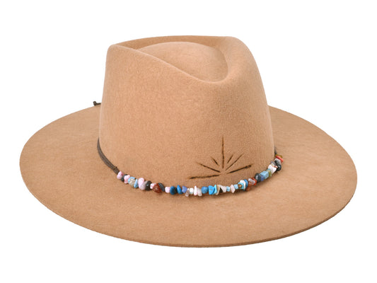 Wool Felt Stylish Fedora Hat Inti by Bigalli