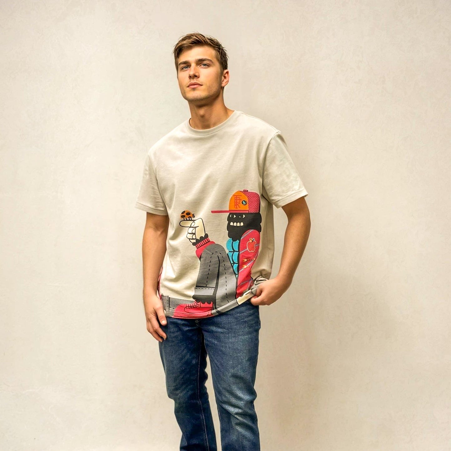 Chillaxin Bigfoot 100% Organic Cotton Shirt by Nathan Walker