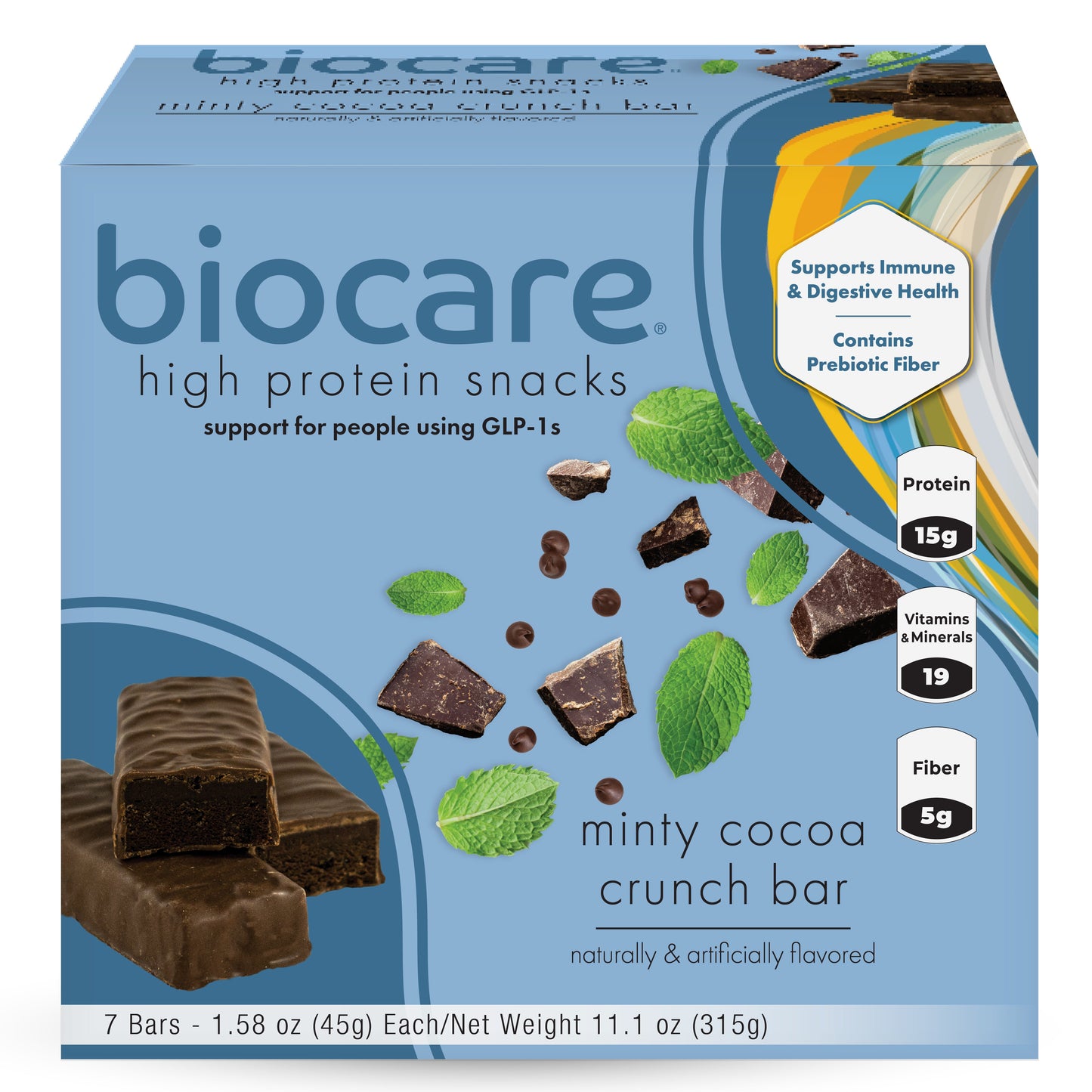 15G Protein Minty Cocoa Crunch Bar