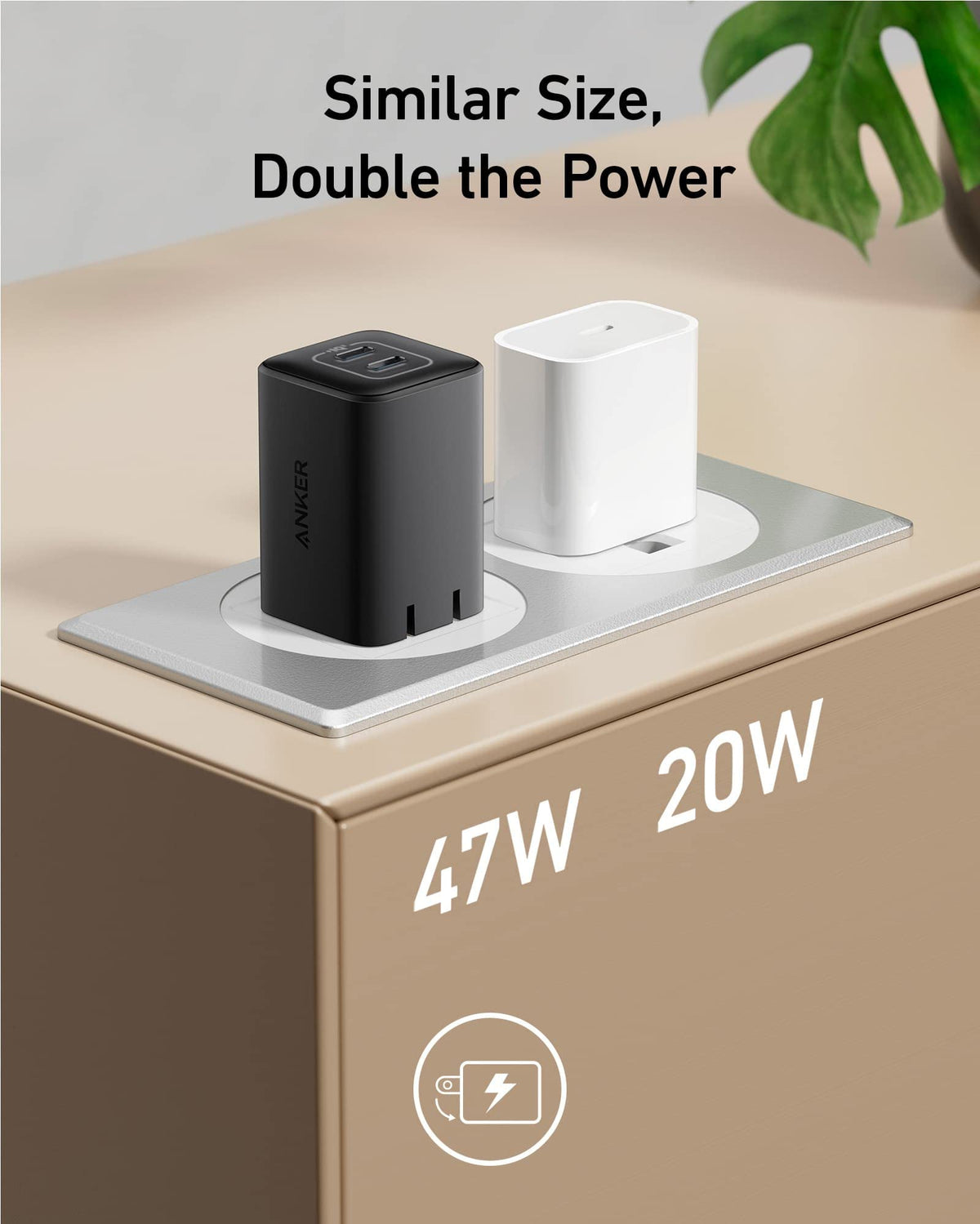 Anker 47W Fast USB-C Charger 523 Nano 3