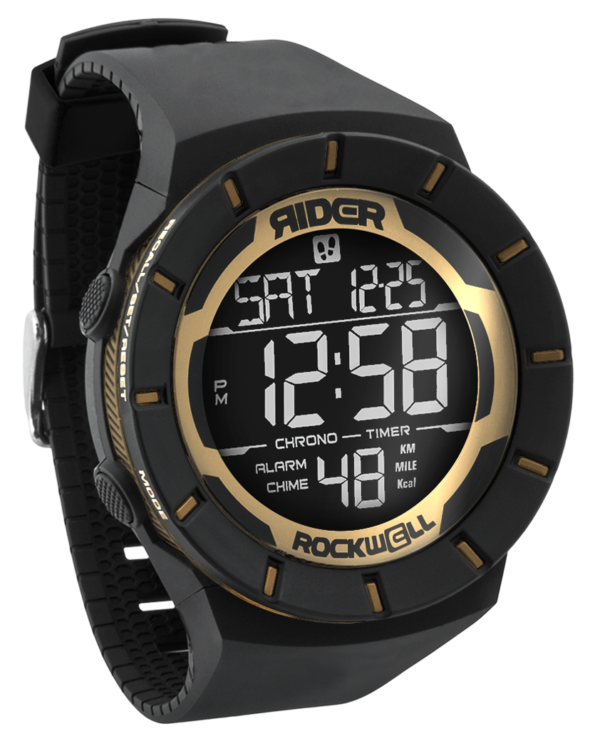 Coliseum Fit Black Gold Watch Rockwell
