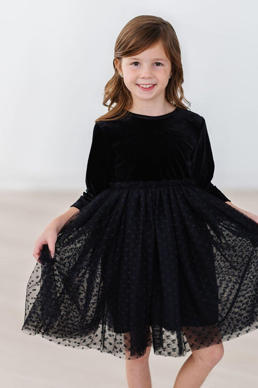 Black Velvet Key Attribute Tutu Dress Mila & Rose ®