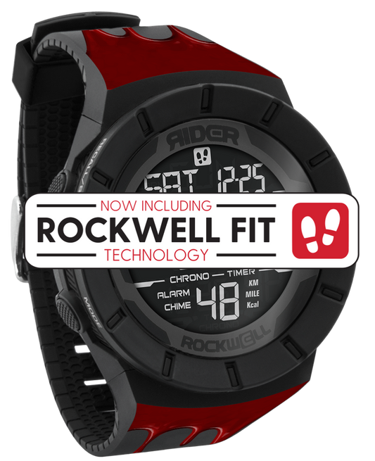 Blood Edition Phantom Black Coliseum Fit™ Multifunction Digital Watch Rockwell