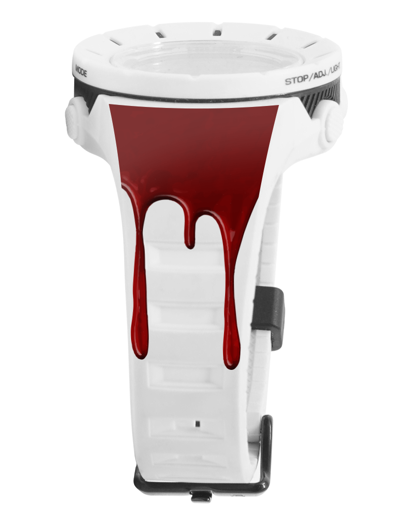The Coliseum Fit™ - Blood FORUM EDITION (White/Black) Watch