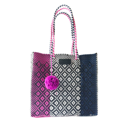 Eco-Friendly Woven Tote Bag Bloom