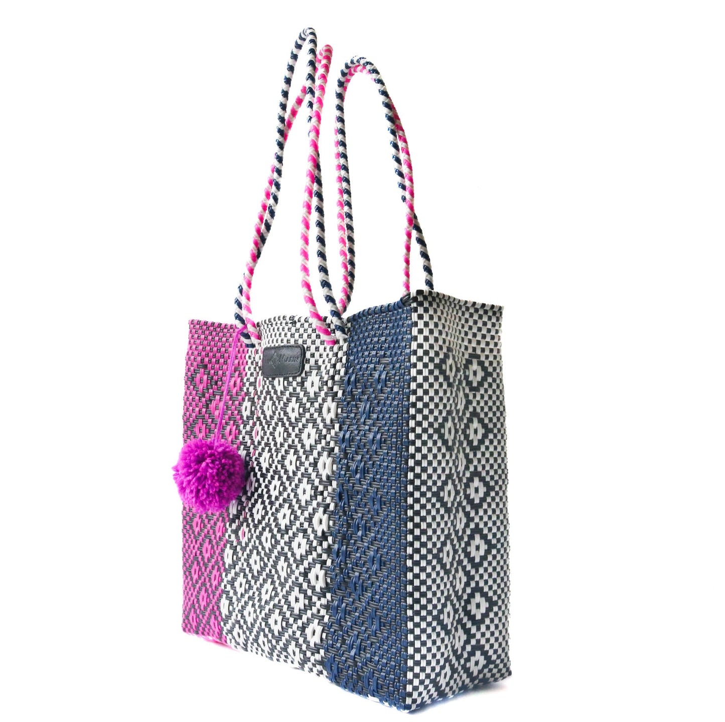 Eco-Friendly Woven Tote Bag Bloom