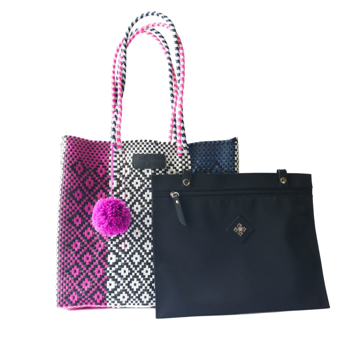 Eco-Friendly Woven Tote Bag Bloom