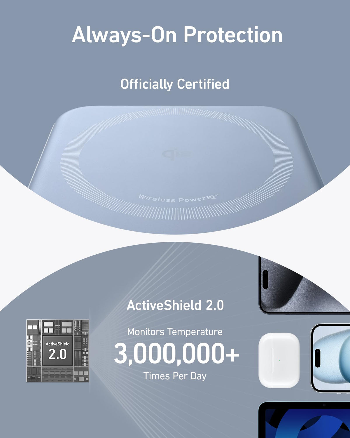 Anker MagGo 10,000mAh Wireless Power Bank Qi2 Certified