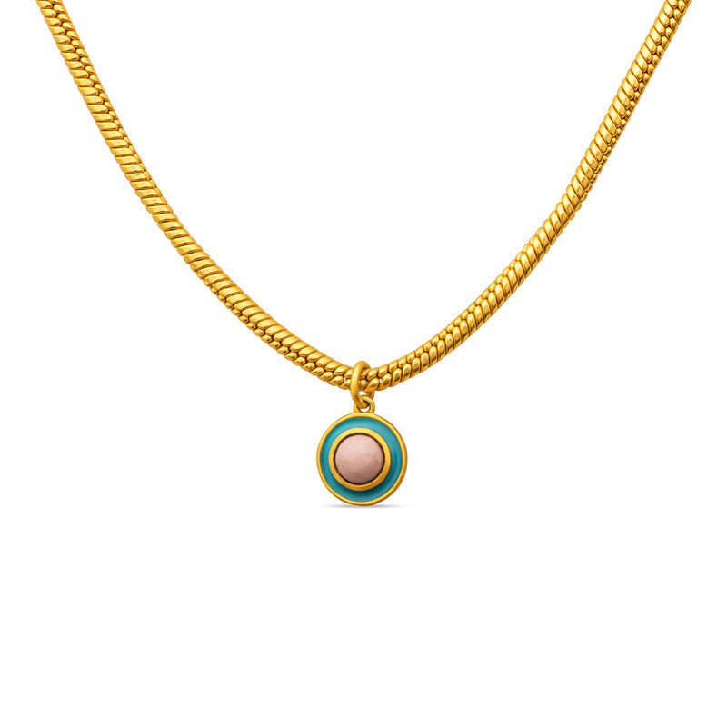 Blue Grotto Pendant Necklace