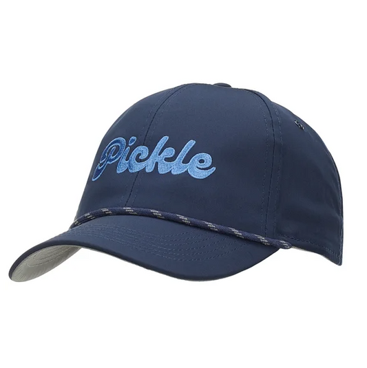 Blue Pickle Rope Hat Performance Navy Hat