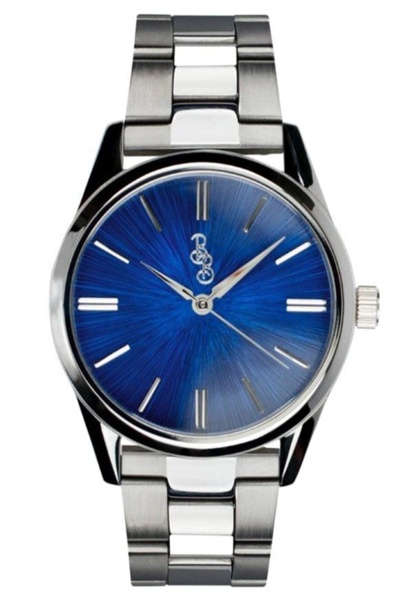 Blue Sunburst 39mm Watch The Beyond Boring Watch Company