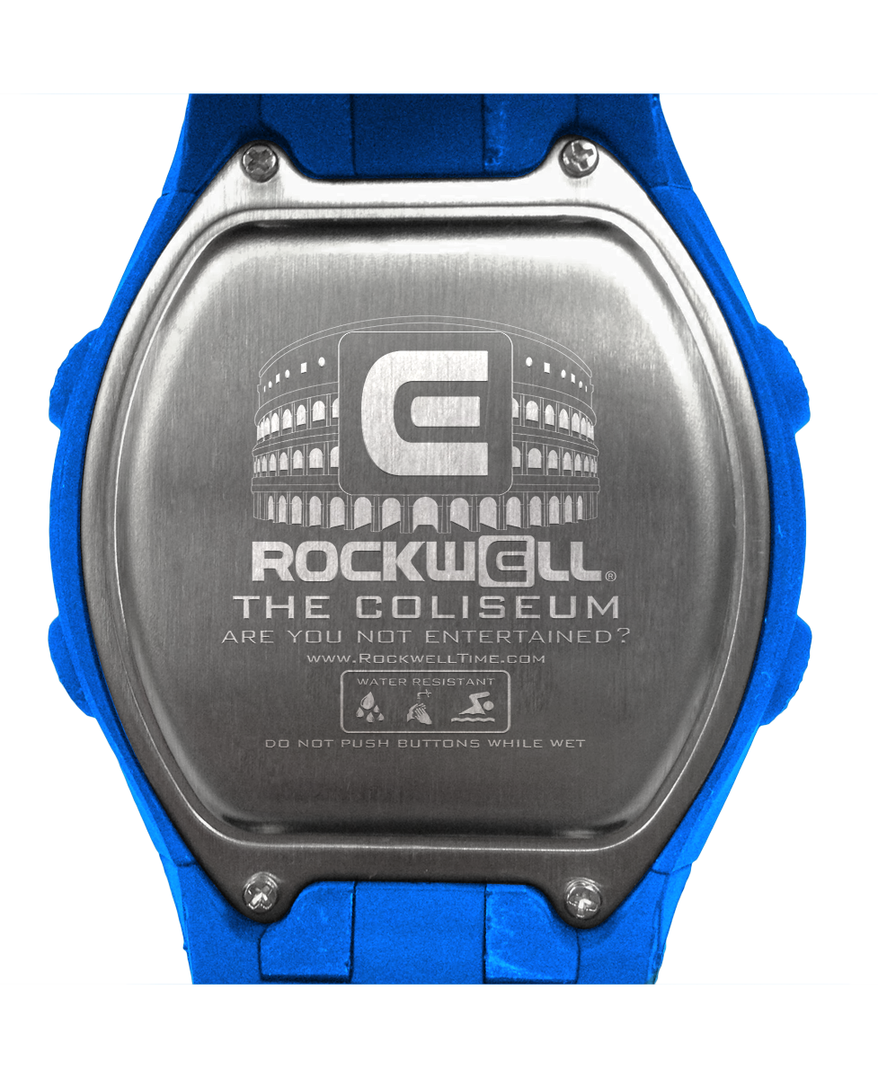 Coliseum Fit Blue White Watch Rockwell