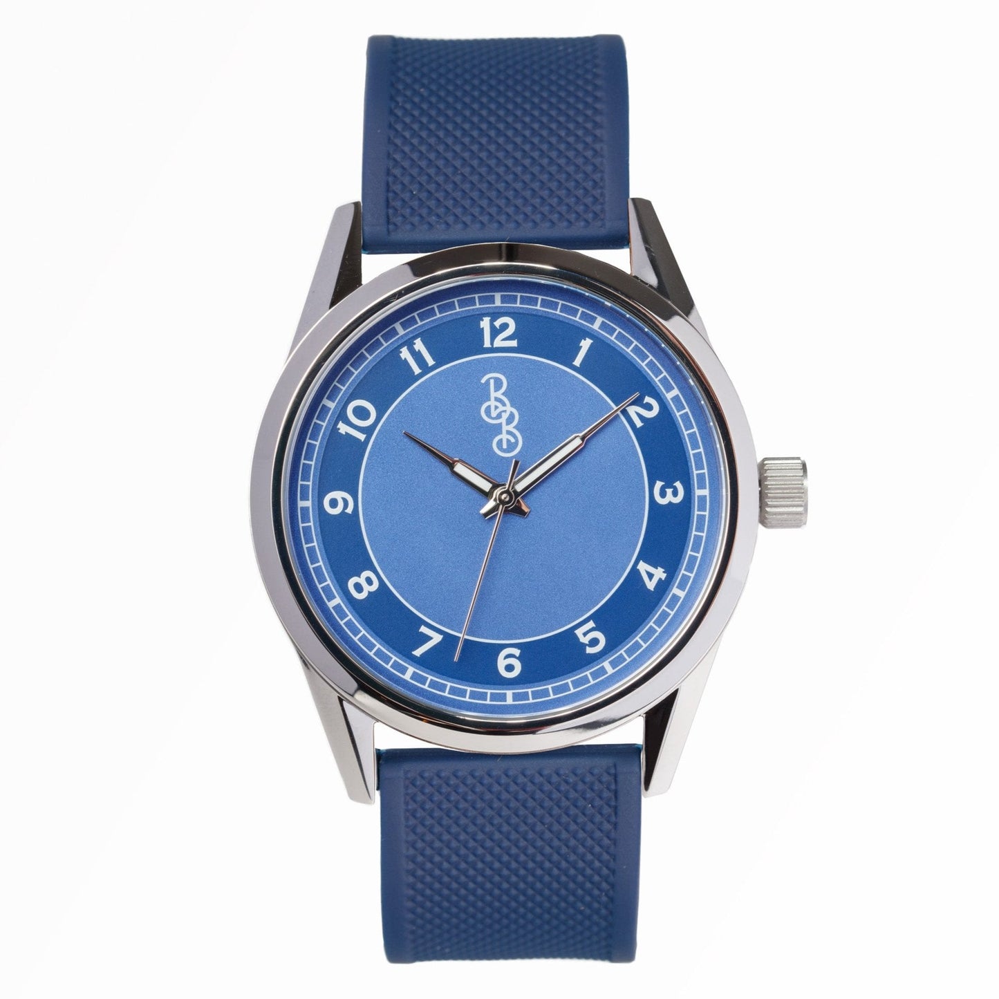 Blue Classic Strap Watch 39mm or 42mm The Beyond Boring Watch Company